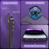imageCACOE Magnetic Case for iPhone 12 ampamp iPhone 12 Pro 2020 61 inchCompatible with MagSafe ampamp Magnetic Car Phone MountTPU Thin Phone Cases Cover Protective Shockproof AntiFingerprintMatte BlackDark Purple