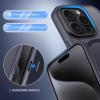 imageCACOE Magnetic Case for iPhone 12 ampamp iPhone 12 Pro 2020 61 inchCompatible with MagSafe ampamp Magnetic Car Phone MountTPU Thin Phone Cases Cover Protective Shockproof AntiFingerprintMatte BlackDark Blue