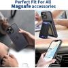 imageCACOE Magnetic Case for iPhone 12 ampamp iPhone 12 Pro 2020 61 inchCompatible with MagSafe ampamp Magnetic Car Phone MountTPU Thin Phone Cases Cover Protective Shockproof AntiFingerprintMatte BlackDark Blue