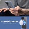 imageCACOE Magnetic Case for iPhone 12 ampamp iPhone 12 Pro 2020 61 inchCompatible with MagSafe ampamp Magnetic Car Phone MountTPU Thin Phone Cases Cover Protective Shockproof AntiFingerprintMatte BlackLight Blue