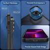 imageCACOE Magnetic Case for iPhone 12 ampamp iPhone 12 Pro 2020 61 inchCompatible with MagSafe ampamp Magnetic Car Phone MountTPU Thin Phone Cases Cover Protective Shockproof AntiFingerprintMatte BlackMatte Black