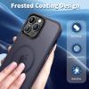 imageCACOE Magnetic Case for iPhone 12 ampamp iPhone 12 Pro 2020 61 inchCompatible with MagSafe ampamp Magnetic Car Phone MountTPU Thin Phone Cases Cover Protective Shockproof AntiFingerprintMatte BlackDark Blue