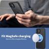 imageCACOE Magnetic Case for iPhone 12 ampamp iPhone 12 Pro 2020 61 inchCompatible with MagSafe ampamp Magnetic Car Phone MountTPU Thin Phone Cases Cover Protective Shockproof AntiFingerprintMatte BlackMatte Black