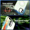 imageCACOE Magnetic Case for iPhone 12 ampamp iPhone 12 Pro 2020 61 inchCompatible with MagSafe ampamp Magnetic Car Phone MountTPU Thin Phone Cases Cover Protective Shockproof AntiFingerprintMatte BlackLight Green