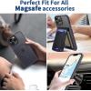 imageCACOE Magnetic Case for iPhone 12 ampamp iPhone 12 Pro 2020 61 inchCompatible with MagSafe ampamp Magnetic Car Phone MountTPU Thin Phone Cases Cover Protective Shockproof AntiFingerprintMatte BlackDark Blue