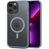 imageCACOE Magnetic Case for iPhone 12 ampamp iPhone 12 Pro 2020 61 inchCompatible with MagSafe ampamp Magnetic Car Phone MountTPU Thin Phone Cases Cover Protective Shockproof AntiFingerprintMatte BlackLight Blue