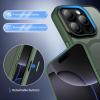 imageCACOE Magnetic Case for iPhone 12 ampamp iPhone 12 Pro 2020 61 inchCompatible with MagSafe ampamp Magnetic Car Phone MountTPU Thin Phone Cases Cover Protective Shockproof AntiFingerprintMatte BlackDark Green