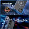 imageCACOE Magnetic Case for iPhone 12 ampamp iPhone 12 Pro 2020 61 inchCompatible with MagSafe ampamp Magnetic Car Phone MountTPU Thin Phone Cases Cover Protective Shockproof AntiFingerprintMatte BlackLight Blue