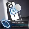 imageCACOE Magnetic Case for iPhone 13 ampamp iPhone 14 61 inchCompatible with MagSafe ampamp Magnetic Car Phone MountNot Yellowing AntiScratch ClearBlack