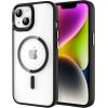 imageCACOE Magnetic Case for iPhone 13 ampamp iPhone 14 61 inchCompatible with MagSafe ampamp Magnetic Car Phone MountNot Yellowing AntiScratch ClearBlack