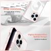 imageCACOE Magnetic Case for iPhone 13 ampamp iPhone 14 61 inchCompatible with MagSafe ampamp Magnetic Car Phone MountNot Yellowing AntiScratch ClearClear Pink