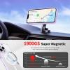 imageCACOE Magnetic Case for iPhone 13 ampamp iPhone 14 61 inchCompatible with MagSafe ampamp Magnetic Car Phone MountNot Yellowing AntiScratch ClearClear Purple
