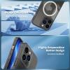 imageCACOE Magnetic Case for iPhone 13 ampamp iPhone 14 61 inchCompatible with MagSafe ampamp Magnetic Car Phone MountNot Yellowing AntiScratch ClearClear Black