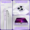 imageCACOE Magnetic Case for iPhone 13 ampamp iPhone 14 61 inchCompatible with MagSafe ampamp Magnetic Car Phone MountNot Yellowing AntiScratch ClearClear Purple