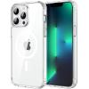 imageCACOE Magnetic Case for iPhone 13 ampamp iPhone 14 61 inchCompatible with MagSafe ampamp Magnetic Car Phone MountNot Yellowing AntiScratch ClearClear