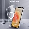 imageCACOE Magnetic Case for iPhone 13 ampamp iPhone 14 61 inchCompatible with MagSafe ampamp Magnetic Car Phone MountNot Yellowing AntiScratch ClearClear