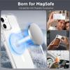 imageCACOE Magnetic Case for iPhone 13 ampamp iPhone 14 61 inchCompatible with MagSafe ampamp Magnetic Car Phone MountNot Yellowing AntiScratch ClearClear