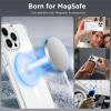 imageCACOE Magnetic Case for iPhone 13 ampamp iPhone 14 61 inchCompatible with MagSafe ampamp Magnetic Car Phone MountNot Yellowing AntiScratch ClearClear