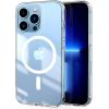 imageCACOE Magnetic Case for iPhone 13 ampamp iPhone 14 61 inchCompatible with MagSafe ampamp Magnetic Car Phone MountNot Yellowing AntiScratch ClearClear