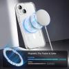 imageCACOE Magnetic Case for iPhone 13 ampamp iPhone 14 61 inchCompatible with MagSafe ampamp Magnetic Car Phone MountNot Yellowing AntiScratch ClearClear