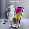 imageCACOE Magnetic Case for iPhone 13 ampamp iPhone 14 61 inchCompatible with MagSafe ampamp Magnetic Car Phone MountNot Yellowing AntiScratch ClearClear