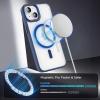 imageCACOE Magnetic Case for iPhone 13 ampamp iPhone 14 61 inchCompatible with MagSafe ampamp Magnetic Car Phone MountNot Yellowing AntiScratch ClearDark Blue