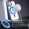 imageCACOE Magnetic Case for iPhone 13 ampamp iPhone 14 61 inchCompatible with MagSafe ampamp Magnetic Car Phone MountNot Yellowing AntiScratch ClearDark Blue