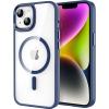 imageCACOE Magnetic Case for iPhone 13 ampamp iPhone 14 61 inchCompatible with MagSafe ampamp Magnetic Car Phone MountNot Yellowing AntiScratch ClearDark Blue