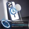 imageCACOE Magnetic Case for iPhone 13 ampamp iPhone 14 61 inchCompatible with MagSafe ampamp Magnetic Car Phone MountNot Yellowing AntiScratch ClearDark Blue