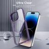 imageCACOE Magnetic Case for iPhone 13 ampamp iPhone 14 61 inchCompatible with MagSafe ampamp Magnetic Car Phone MountNot Yellowing AntiScratch ClearDark Purple