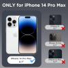 imageCACOE Magnetic Case for iPhone 13 ampamp iPhone 14 61 inchCompatible with MagSafe ampamp Magnetic Car Phone MountNot Yellowing AntiScratch ClearLight Pink