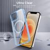 imageCACOE Magnetic Case for iPhone 13 ampamp iPhone 14 61 inchCompatible with MagSafe ampamp Magnetic Car Phone MountNot Yellowing AntiScratch ClearLight Blue