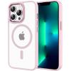 imageCACOE Magnetic Case for iPhone 13 ampamp iPhone 14 61 inchCompatible with MagSafe ampamp Magnetic Car Phone MountNot Yellowing AntiScratch ClearLight Pink