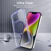 imageCACOE Magnetic Case for iPhone 13 ampamp iPhone 14 61 inchCompatible with MagSafe ampamp Magnetic Car Phone MountNot Yellowing AntiScratch ClearPurple