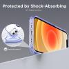 imageCACOE Magnetic Case for iPhone 13 ampamp iPhone 14 61 inchCompatible with MagSafe ampamp Magnetic Car Phone MountNot Yellowing AntiScratch ClearPurple