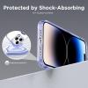 imageCACOE Magnetic Case for iPhone 13 ampamp iPhone 14 61 inchCompatible with MagSafe ampamp Magnetic Car Phone MountNot Yellowing AntiScratch ClearPurple