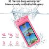 imageCACOE Not Floatable Universal IPX8 Waterproof Phone case 2 PackUp to 72quotPhone Pouch with Adjustable Neck LanyardCellphone Dry Bags for Vacation Kayak Cruise Travel EssentialsBlackBlackBlackPink