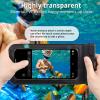 imageCACOE Not Floatable Universal IPX8 Waterproof Phone case 2 PackUp to 72quotPhone Pouch with Adjustable Neck LanyardCellphone Dry Bags for Vacation Kayak Cruise Travel EssentialsBlackBlackBlackWhite