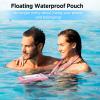 imageCACOE Not Floatable Universal IPX8 Waterproof Phone case 2 PackUp to 72quotPhone Pouch with Adjustable Neck LanyardCellphone Dry Bags for Vacation Kayak Cruise Travel EssentialsBlackBlackBlackPink