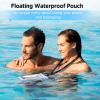 imageCACOE Not Floatable Universal IPX8 Waterproof Phone case 2 PackUp to 72quotPhone Pouch with Adjustable Neck LanyardCellphone Dry Bags for Vacation Kayak Cruise Travel EssentialsBlackBlackBlackLight Blue