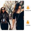 imageCACOE Phone Lanyard 2 Pack2 Adjustable Neck Strap2 Phone PatchesUniversal Cell Phone Multifuctional Patch Lanyards Compatible with Most SmartphonesBlackGrayBlackgray 2