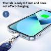 imageCACOE Phone Lanyard 2 Pack2 Adjustable Neck Strap2 Phone PatchesUniversal Cell Phone Multifuctional Patch Lanyards Compatible with Most SmartphonesBlackGrayBluepurple
