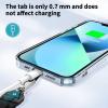 imageCACOE Phone Lanyard 2 Pack2 Adjustable Neck Strap2 Phone PatchesUniversal Cell Phone Multifuctional Patch Lanyards Compatible with Most SmartphonesBlackGrayBlacklight Blue