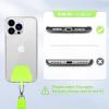 imageCACOE Phone Lanyard 2 Pack2 Adjustable Neck Strap2 Phone PatchesUniversal Cell Phone Multifuctional Patch Lanyards Compatible with Most SmartphonesBlackGrayRedgreen