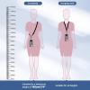 imageCACOE Phone Lanyard 2 Pcs1 Pcs Adjustable Neck Strap1 Pcs Wrist Strap2 PadsUniversal Crossbody Multifuctional Cell Phone Lanyards Compatible with Most SmartphonesBlackPink