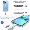 imageCACOE Phone Lanyard 2 Pcs1 Pcs Adjustable Neck Strap1 Pcs Wrist Strap2 PadsUniversal Crossbody Multifuctional Cell Phone Lanyards Compatible with Most SmartphonesBlackGray