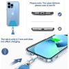 imageCACOE Phone Lanyard 2 Pcs1 Pcs Adjustable Neck Strap1 Pcs Wrist Strap2 PadsUniversal Crossbody Multifuctional Cell Phone Lanyards Compatible with Most SmartphonesBlackLight Blue