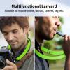 imageCACOE Phone Lanyard 2 Pcs1 Pcs Adjustable Neck Strap1 Pcs Wrist Strap2 PadsUniversal Crossbody Multifuctional Cell Phone Lanyards Compatible with Most SmartphonesBlackGreen