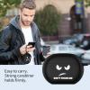 imageCACOE Silicone Case Cover for Beats Studio Buds 2021 Beats Studio Buds  2023Protective Skin Beats Studio Buds Plus Cases Shockproof Cute Funny Print Accessories with KeychainBlack