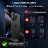 imageCACOE for iPhone 14 Pro14 Pro Max16 Pro16 Pro Max Camera Lens Protector  Metal Frame Tempered Glass Cover AntiScratch DropProofStrongAdhesion Camera Screen Coverfor iPhone 14 Pro14 Pro Max16 Pro16 Pro Max